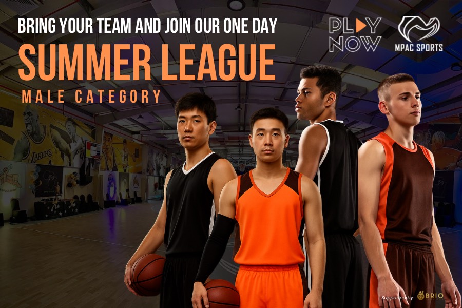 MPAC x PlayNow Summer Basketball League: Men's Tournament